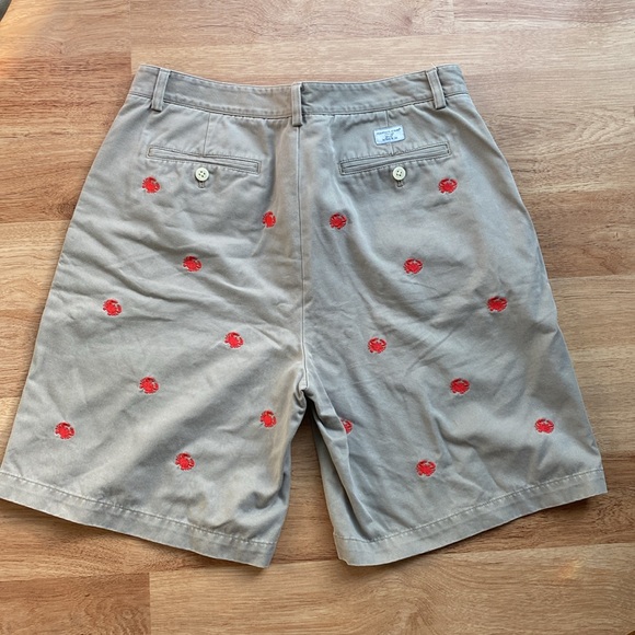 Vineyard Vines crab embroidered Club Shorts VGUC - Picture 2 of 3